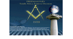 Desktop Screenshot of freemasons.org.za